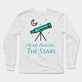 Head Among the Stars Long Sleeve T-Shirt